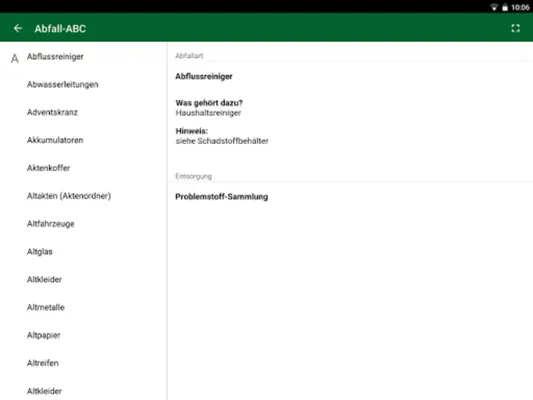 Abfall SLK android App screenshot 0
